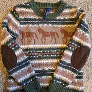 JANIE & JACK Horse sweater | Size 4
